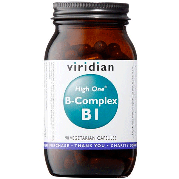 Viridian B-Complex B1 High One®  90 Kapslí