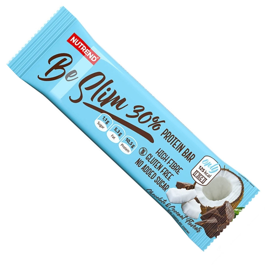 Nutrend Be Slim Čokoláda, Kokos 35 Gramů