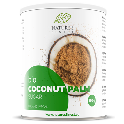 Nutrisslim Coconut Palm Sugar BIO Bez příchutě 250 Gramů