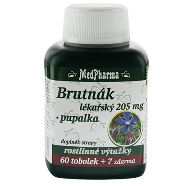MedPharma Brutnák lékařský 205 mg + pupalka  67 Tablet