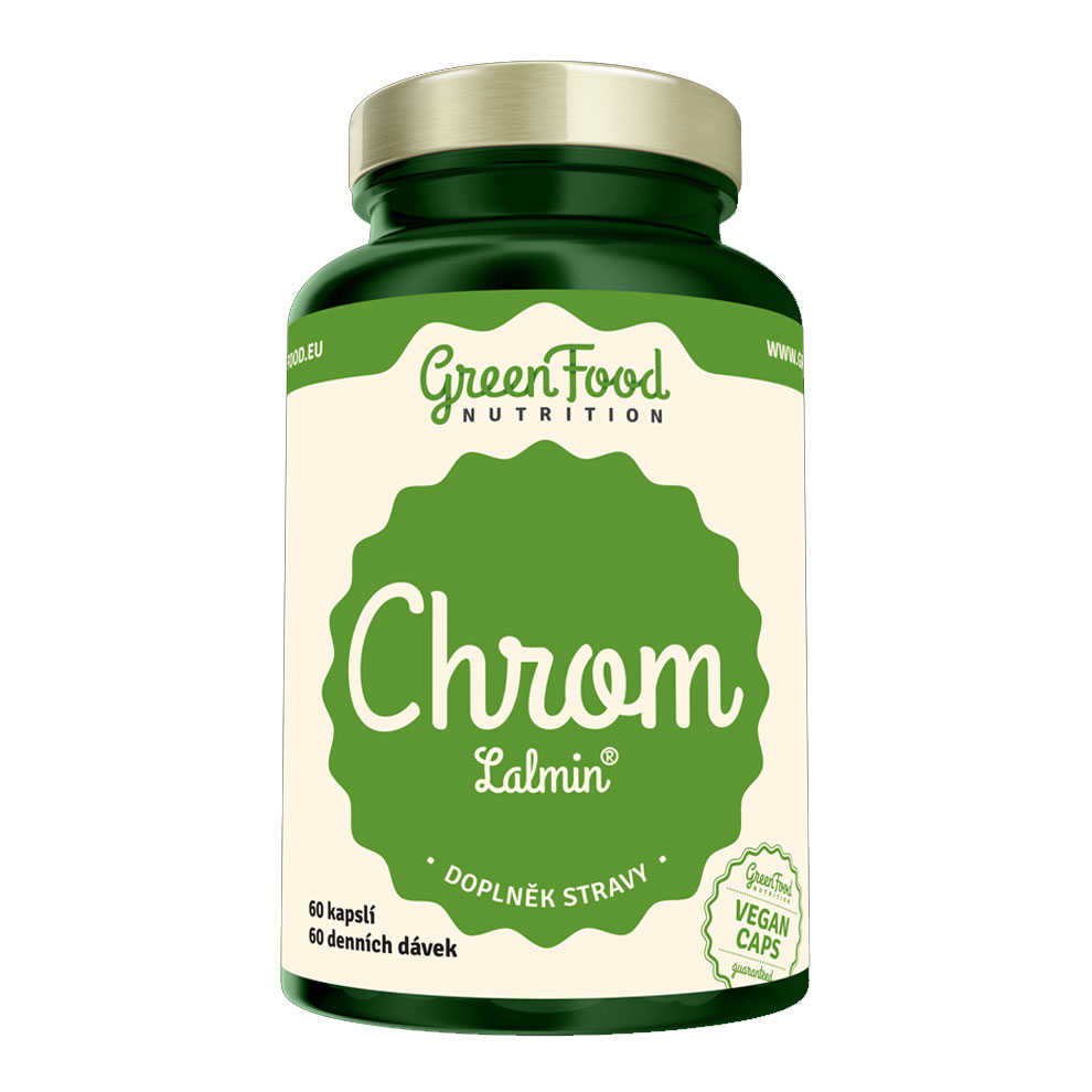 GreenFood Nutrition Chrom Lalmin  60 Kapslí