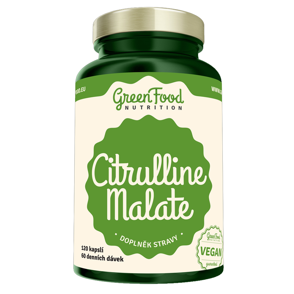 GreenFood Nutrition Citruline Malate  120 Kapslí