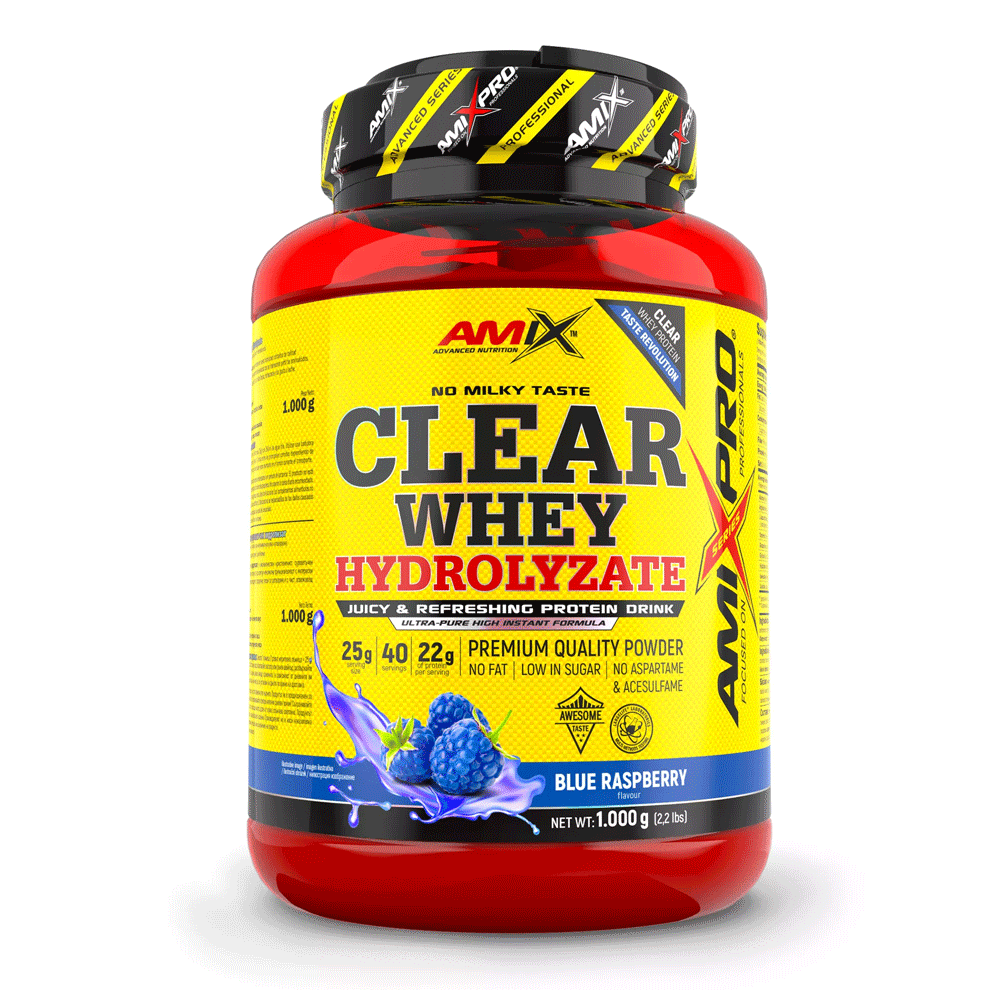 Amix Nutrition Clear Whey Hydrolyzate Kiwi, Meloun 500 Gramů