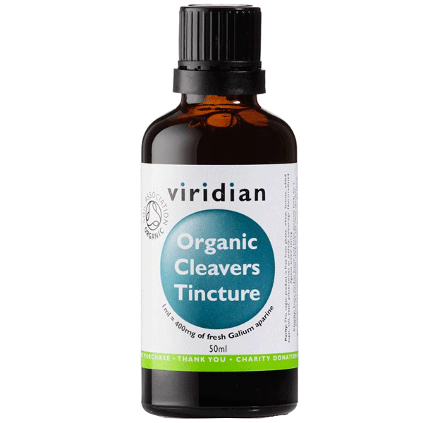 Viridian Cleavers Tincture Organic  50ml