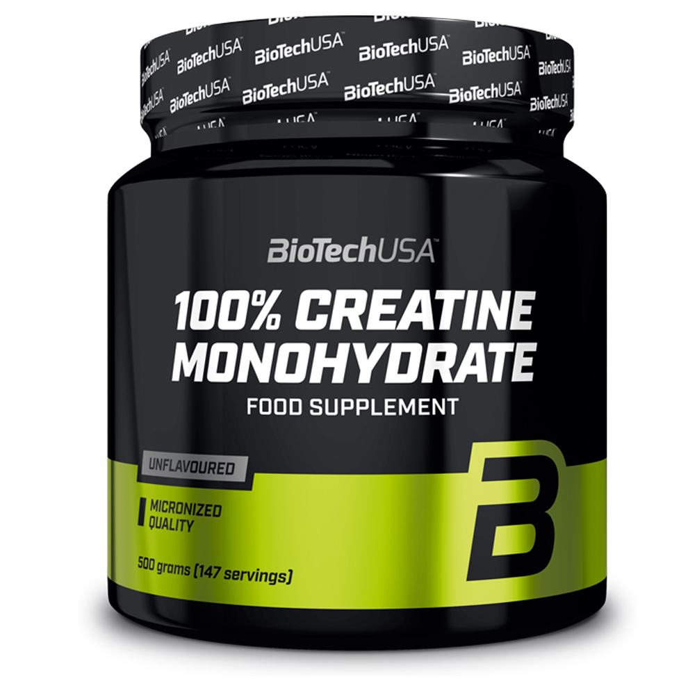 BiotechUSA 100% Creatine Monohydrate Bez příchutě 300 Gramů