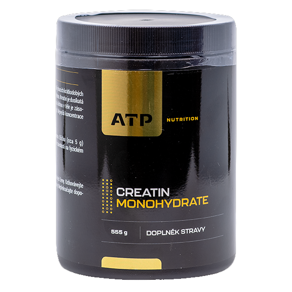 ATP Creatine Monohydrate Bez příchutě 555 Gramů