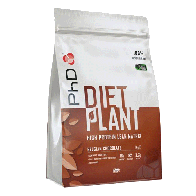 PhD Nutrition Diet Plant Protein Slaný karamel 1000 Gramů