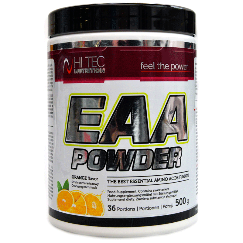 HiTec Nutrition EAA powder Malina 500 Gramů