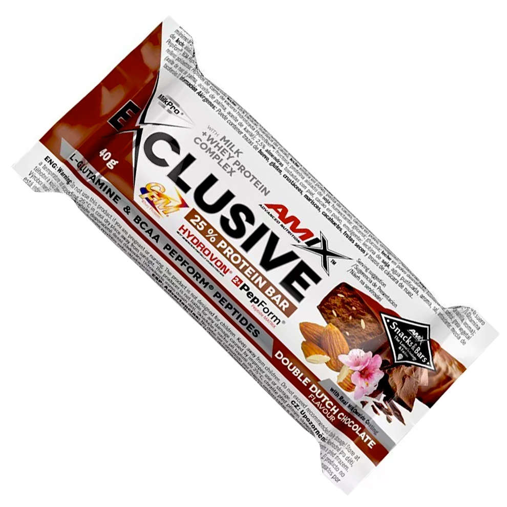 Amix Nutrition Exclusive Protein Bar Mocca, Čokoláda, Káva 85 Gramů