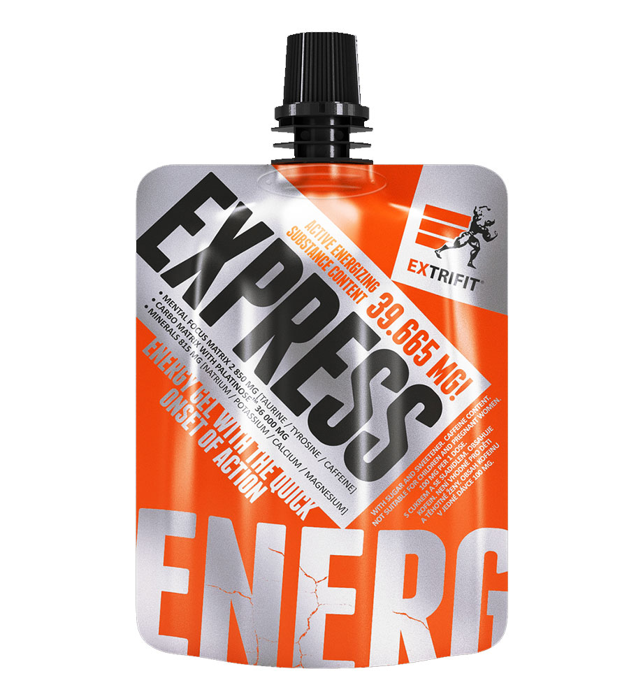 Extrifit Express Energy Gel Limetka 80 Gramů