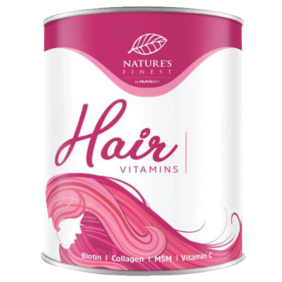 Nutrisslim Hair Vitamins (Normální stav vlasů) Pomeranč 150 Gramů