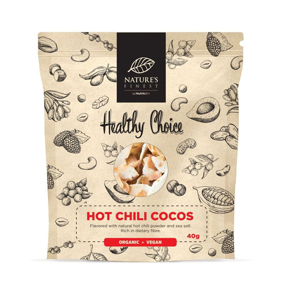 Nutrisslim Hot Chili Cocos BIO Bez příchutě 40 Gramů