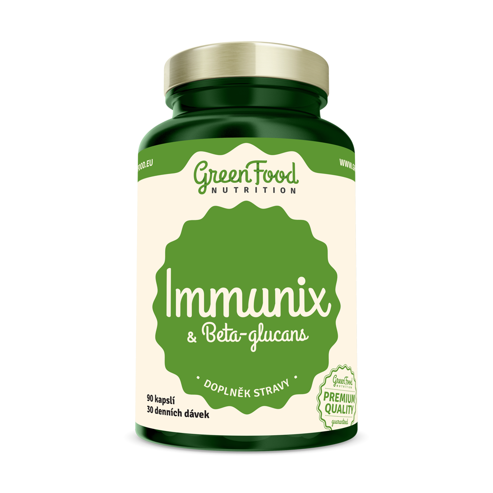 GreenFood Nutrition Immunix & Beta-glucans  90 Kapslí