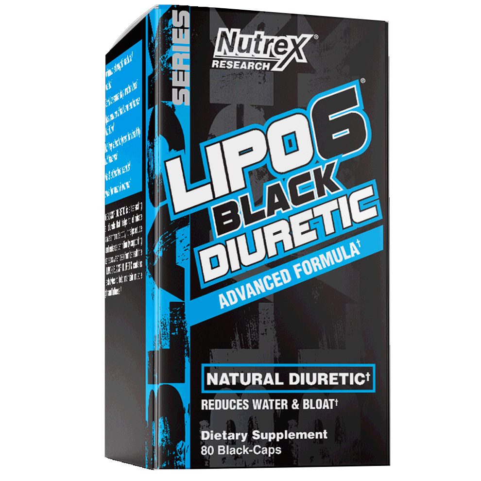 Nutrex Lipo 6 Black Diuretic  80 Kapslí