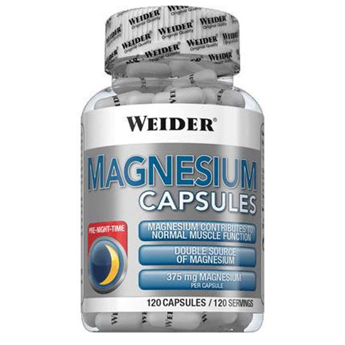 Weider Magnesium Caps  120 Kapslí