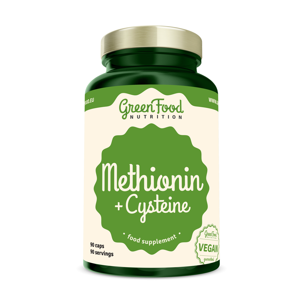 GreenFood Nutrition Methionin + Cysteine  90 Kapslí