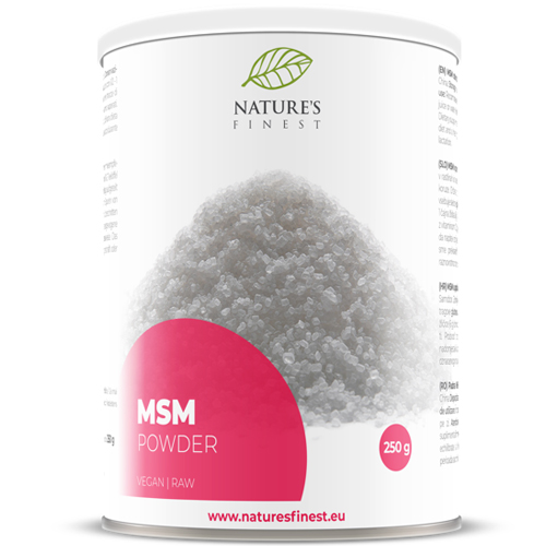 Nutrisslim MSM Powder Bez příchutě 250 Gramů