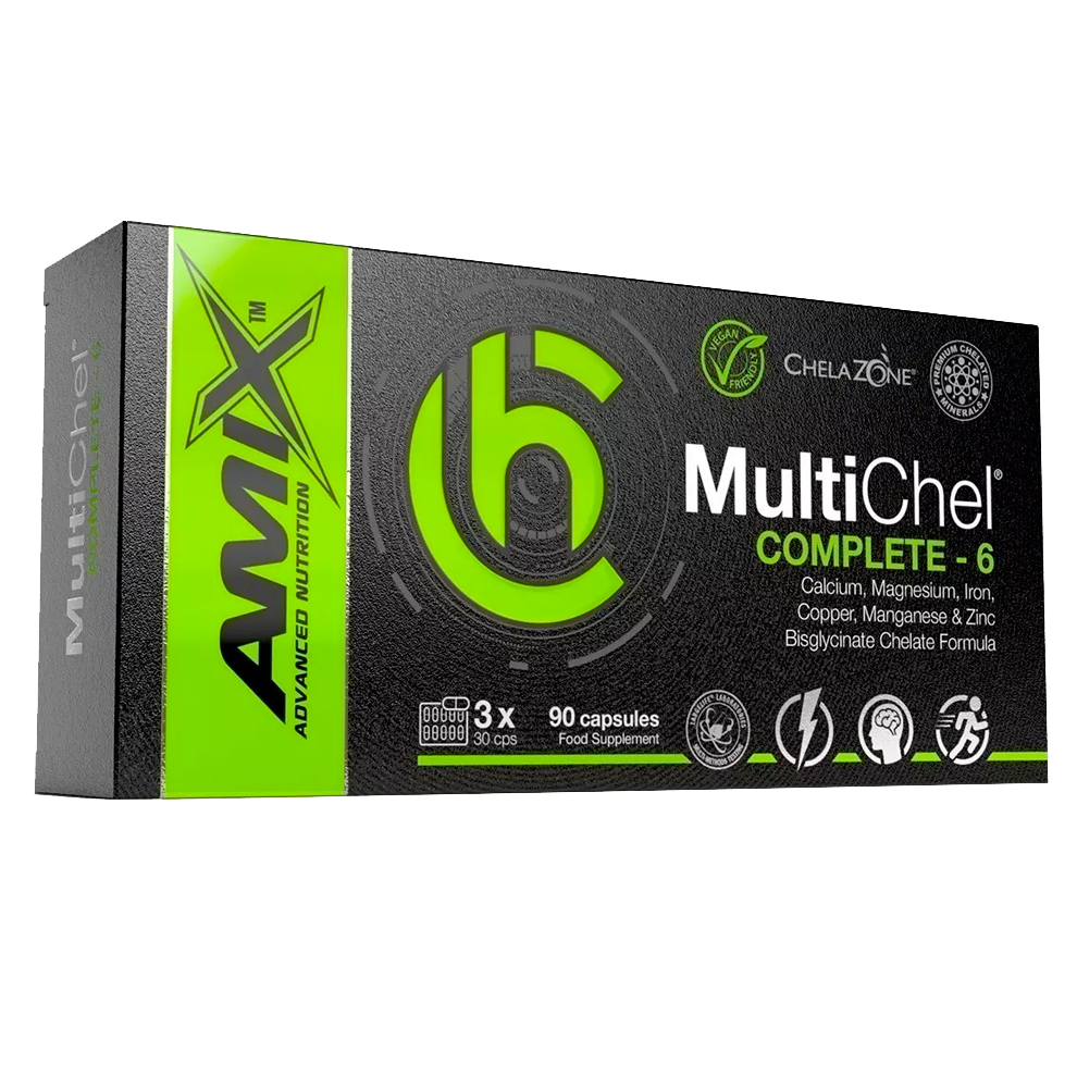Amix Nutrition ChelaZone® MultiChel® Complete-6  90 Kapslí
