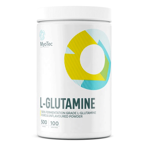 MyoTec L-Glutamine Bez příchutě 500 Gramů