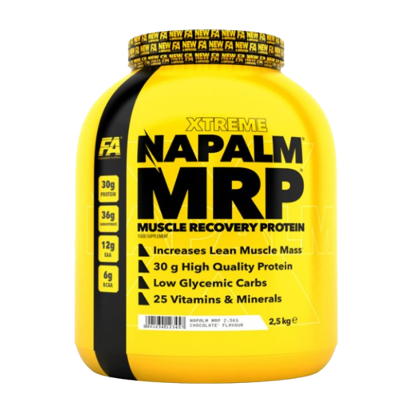 Fitness Authority Napalm MRP Vanilka 2500 Gramů