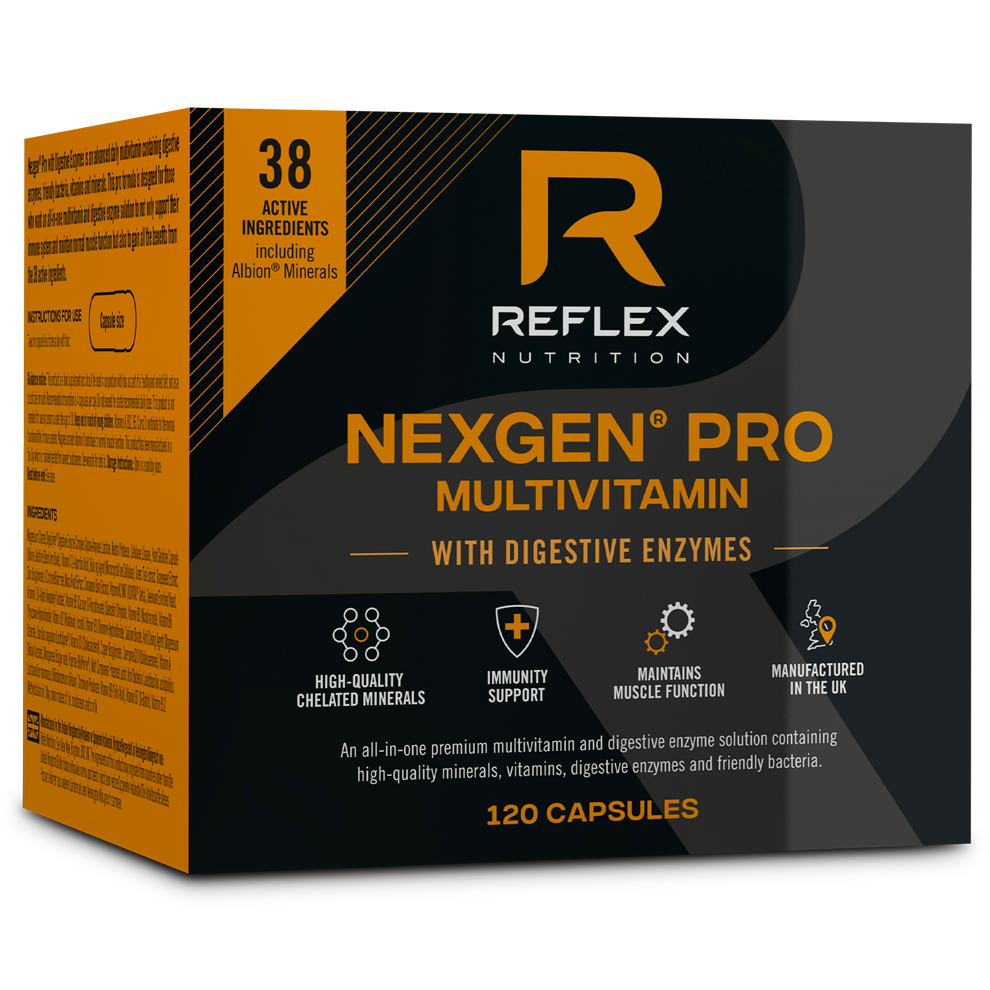 Reflex Nutrition Nexgen Pro + Enzymes  120 Kapslí