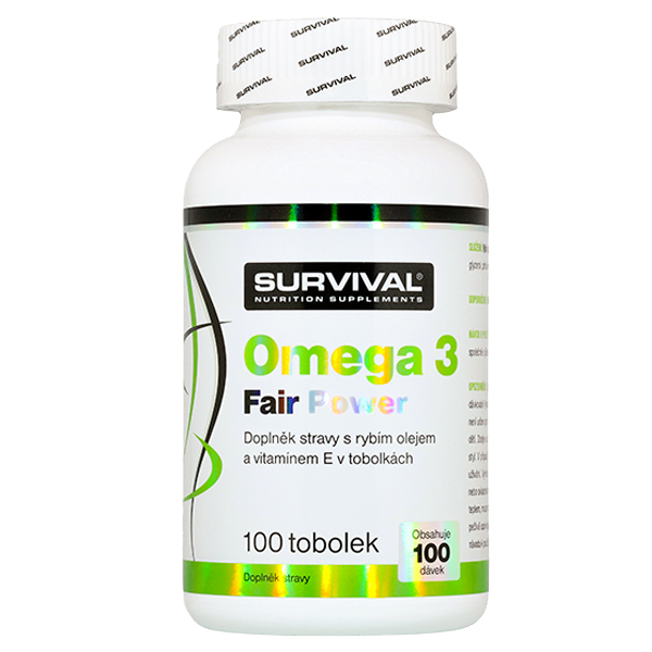 Survival Omega 3 Fair Power  100 Kapslí