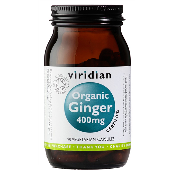 Viridian Organic Ginger  90 Kapslí