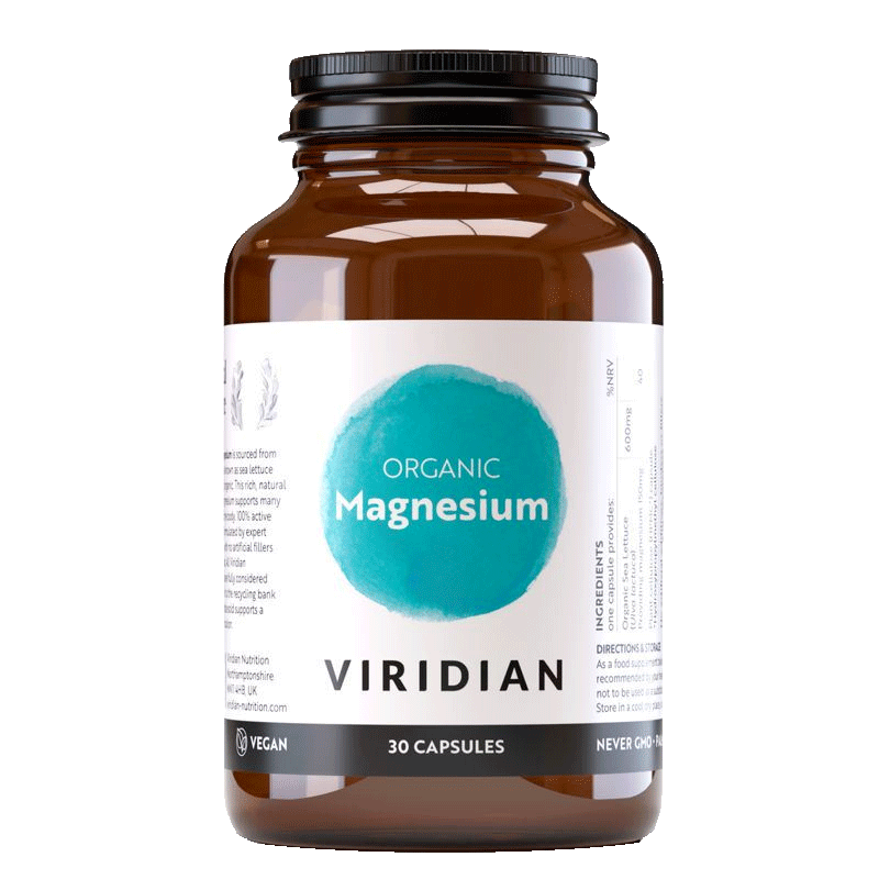 Viridian Magnesium Organic  30 Kapslí