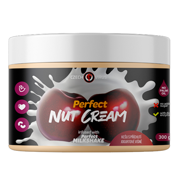 Czech Virus Perfect Nut Cream Jogurtová višeň 300 Gramů