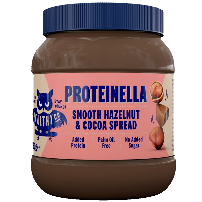 HealthyCo Proteinella Čokoláda, Lískový oříšek 750 Gramů