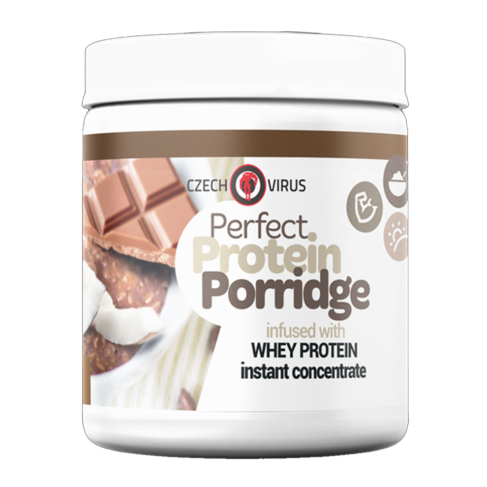 Czech Virus Perfect Protein Porridge Bílá čokoláda, Jablko 500 Gramů
