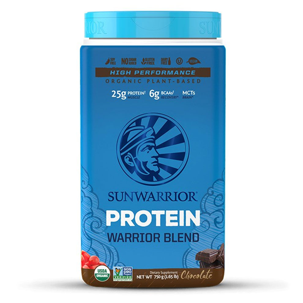 Sunwarrior Protein Blend Bio Vanilka 375 Gramů