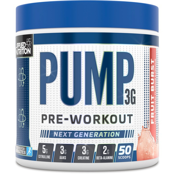 Applied Nutrition Pump 3G Pre-workout Ovocný punč 375 Gramů