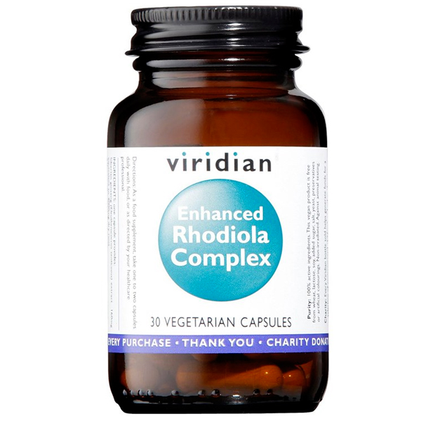Viridian Enhanced Rhodiola Complex  90 Kapslí