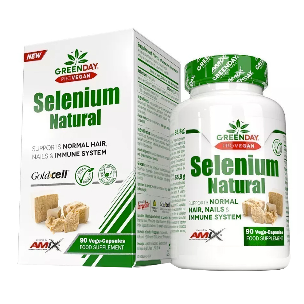 Amix Nutrition ProVegan Selenium Natural  90 Kapslí