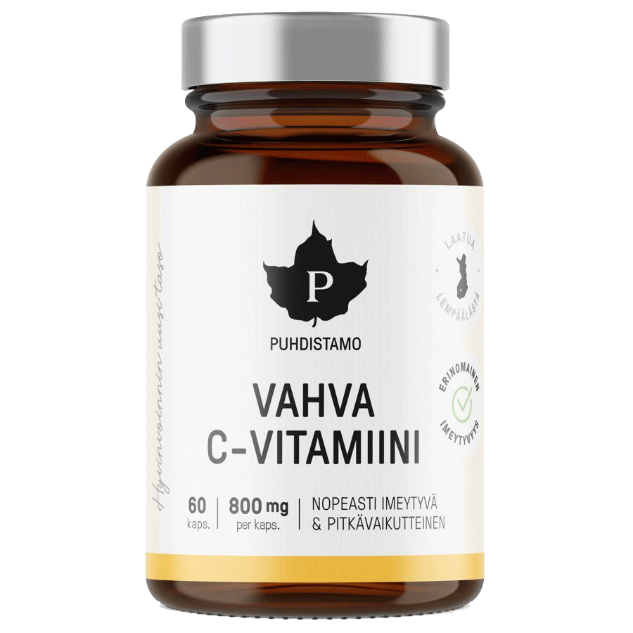 Puhdistamo Strong Vitamin C  60 Kapslí