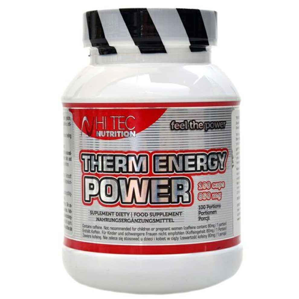 HiTec Nutrition Therm Energy Power  100 Kapslí