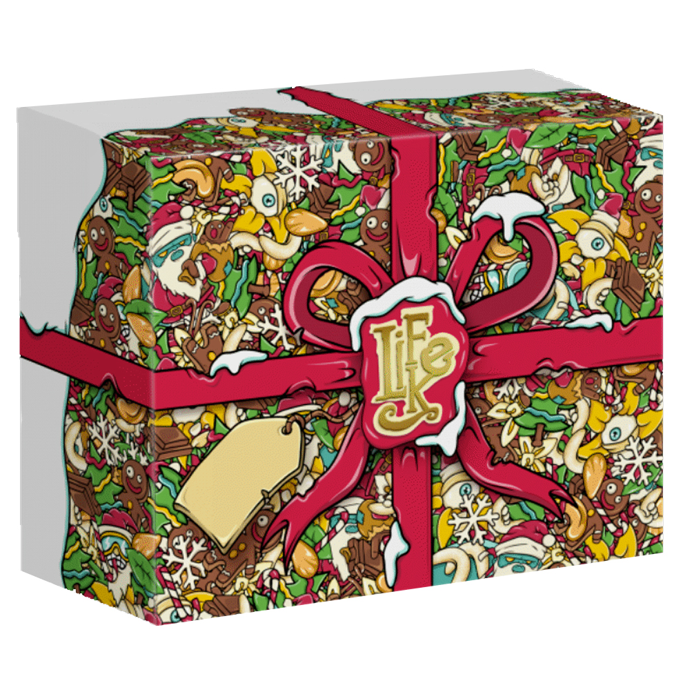 LifeLike Vánoční dárková krabička  1ks
