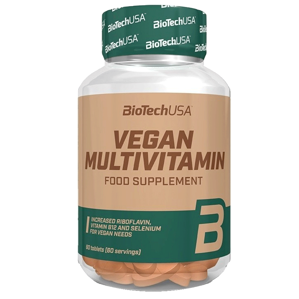 BiotechUSA Vegan Multivitamin  60 Tablet