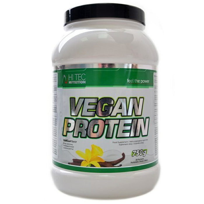 HiTec Nutrition Vegan protein Bez příchutě 750 Gramů