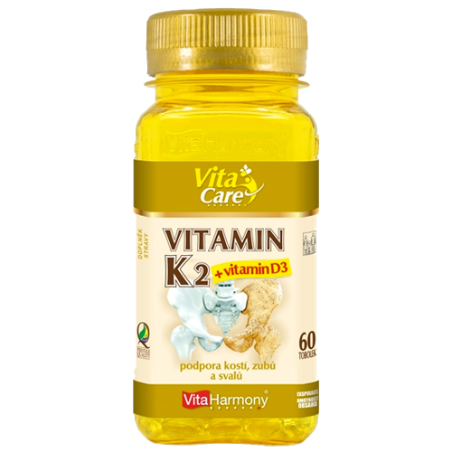 VitaHarmony Vitamin K2 + D3  60 Tablet