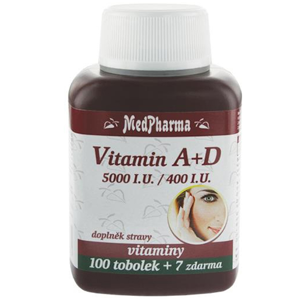 MedPharma Vitamin A + D  107 Tablet
