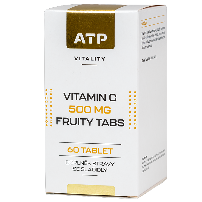 ATP Vitamin C 500 mg Fruity Tabs  60 Tablet