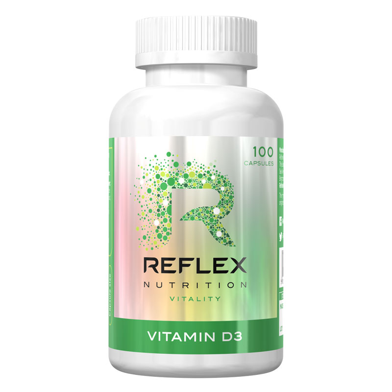 Reflex Nutrition Vitamin D3  100 Kapslí
