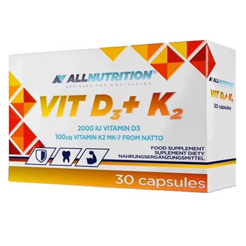 AllNutrition Vitamín D3 + K2  30 Kapslí