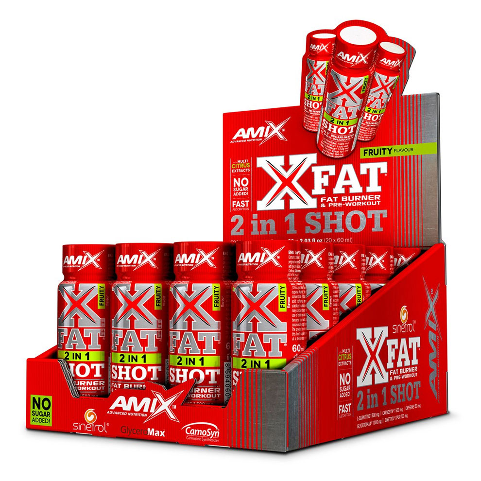 Amix Nutrition XFat 2in1 SHOT Ovoce 60ml