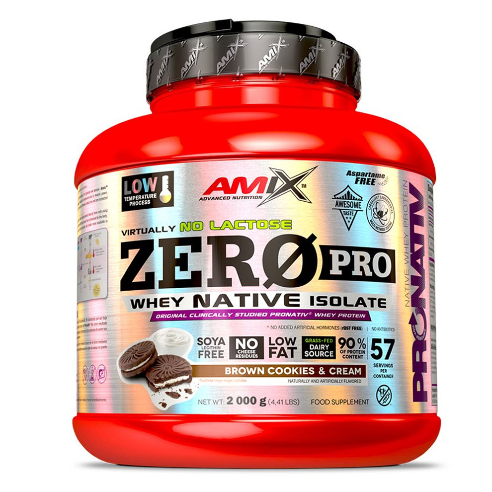 Amix Nutrition ZeroPro Protein Cookies cream 2000 Gramů